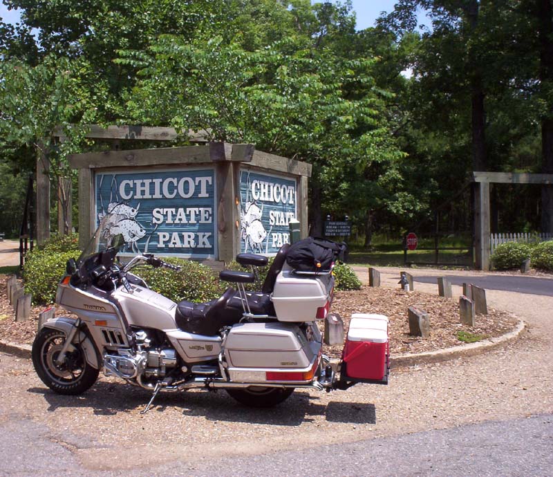 Bike at Chicot State Park